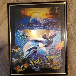 Christian Riese Lassen Dolphin Picture "Magic Effects"